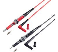 VOLTCRAFT MS-4PS-E Puntali di sicurezza Spina sicurezza 4 mm Sonda 1.00 m Nero, Rosso 1 pz.