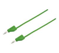VOLTCRAFT MSB-300-0.5-GR MSB-300 Cavo di misura Spina a banana 4 mm Silicone 0.