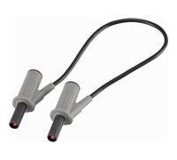 VOLTCRAFT MSB-501 Puntali di sicurezza Spina a banana 4 mm Spina a banana 4 mm 25.00 cm Nero 1 pz.