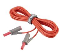 VOLTCRAFT MSB-501 Puntali di sicurezza Spina a banana 4 mm Spina a banana 4 mm 5.00 m Rosso 1 pz.