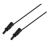 VOLTCRAFT VC-16832955 MSB-532 Cavo di misura 4 mm 1 m nero 2,5mm² CAT IV 600 V