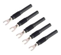 VOLTCRAFT MSK-107 Morsetto per misurazioni Presa 4 mm - Nero