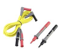 VOLTCRAFT MSL-504 Cavo di misura Spina 4 mm Sonda 1.20 m Giallo 1 pz.