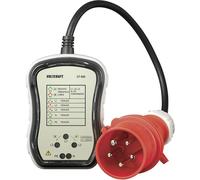 VOLTCRAFT ST-32B Tester presa di corrente Ottico