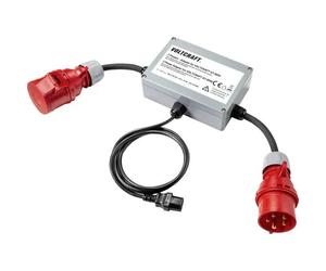 VOLTCRAFT VC-11336785 VC GT 6001 16A Adattatore di misurazione trifase CEE 16 A