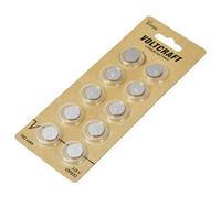 VOLTCRAFT VC-11887465 CR 1632 Batteria a bottone 3 V 130 mAh Litio 10 pz.