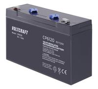 VOLTCRAFT VC-12713950 CE6V/12Ah Batteria al piombo 6 V 12 Ah Piombo-AGM (L x A