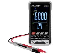 VOLTCRAFT VC-12948140 VC33 Multimetro portatile digitale CAT III 600 V Display