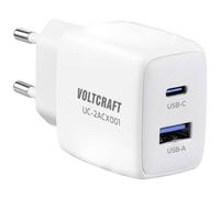VOLTCRAFT UC-2ACX001 Caricatore USB 25 W Ambiente interno Corrente di uscita