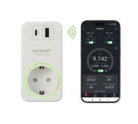 VOLTCRAFT VC-14514995 SEM6503 Misuratore costi energetici Interfaccia USB, Misu