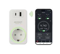 VOLTCRAFT VC-14514995 SEM6503 Misuratore costi energetici Interfaccia USB, Misu