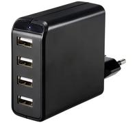 VOLTCRAFT VC-15123320 UC-4AXX001 Caricatore USB 24 W 4x USB-A Nero Ambiente int