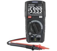 Voltcraft Multimetro portatile digitale VC-15313340 VC-23 CAT III 600 V Display