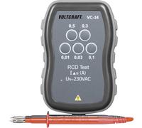 VOLTCRAFT VC-34 Tester rapido per interruttore differenziale CAT III 250 V