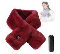 Voltex - Sciarpa riscaldata da donna, Voltex, sciarpa riscaldante elettrica Brylony, scaldacollo, sciarpa elettrica riscaldata da donna, ricaricabile tramite USB, colore: porpora