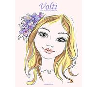 Volti Libro da Colorare per Adulti 4: Volume 4