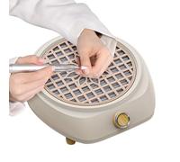 VOLTIX Aspiratore Professionale per Unghie con 10 Pezzi di Carta Filtro per Polvere - Aspiratore Unghie Adatto per Casa e Salone di Bellezza, 5000 RPM