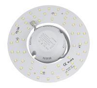Voltix Modulo LED Circolare per Plafoniera, 220V, 16W 1600lm, Ultra Slim con Calamita, Luce Bianca Naturale 4000K, Ricambio Tubo Neon LED, Facile da Installare (Bianca naturale / 4000K, 16W)