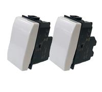 Voltix Set di 2 Invertitori Compatibili con Bticino Matix, compatibile con bticino interruttore Matix Pulsante (2 Invertitori)