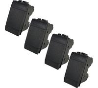 Voltix Set di 4 Invertitori Compatibili con Bticino Living Light e Living International, Pulsante compatibile con bticino living interruttore (4 Pezzi Invertitore)