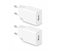 VOLTKARE Alimentatore di rete USB 5 V 2 A, per smartphone, e-reader, Smart Watch, tablet per bambini, giocattoli, TV box, cuffie, console da gioco, ventilatore (confezione da 2)