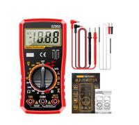 Voltmeter Multimeter | High Precision 1999 Count Automotive Detector | Auto Ranging Digital Multimeter | For Commercial Home Household Electrical Electrician Industrial Residential Marine RV