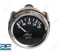 Voltmeter Replica Smiths Con Batteria Accessoria Cromo AEs