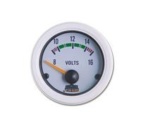 VOLTMETRO 8/18 VOLT BIANCO ACCESSORI BARCA NAUTICA