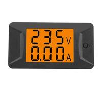 Voltmetro AC40-400 V Campo di Misura AC 0-100A Doppio Amperometro Digitale da Pannello Amperometro Voltmetro Rilevatore di Tensione Pannello Amp Volt Gauge
