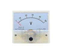 Voltmetro ad ago 85C1V DC, piastra di misura, 1V-500V, 1 pezzo(100V)