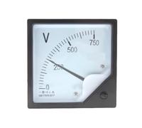 Voltmetro amperometro CC 6C2 Tipo analogico Volt amperometro meccanico for installazione industriale domestica(6)