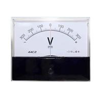 Voltmetro analogico a pannello 44C2 CC/75 mV, misuratore di corrente V, 50 A -0-50 A, 3 V-500 V, 1 pezzo (150 V - 0-150 V)