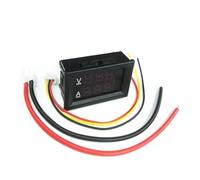 Voltmetro con display a LED DSN-VC288 DC 0-100V 10A 50A 100A LED Doppio misuratore digitale di tensione e corrente Strumento for uso domestico(Red and blue-100A)