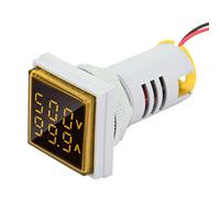 Voltmetro con display digitale a LED e misuratore di corrente CA 0-100 A Indicatore per test e monitoraggio elettrici - Compatto e ad alta precisione