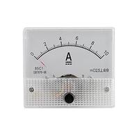 Voltmetro di corrente, DC analogico 85C1 Voltmetro di corrente Voltmetro 2.5 Precisione Voltmetro analogico Pannello per test di circuito Ricarica Amperometro tester della batteria(CC 0-10A)