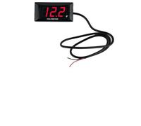 Voltmetro digitale a LED DC 12 V per auto e moto | Questo voltmetro digitale compatto fornisce letture accurate della tensione per monitorare il sistema elettrico del veicolo.