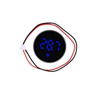 Voltmetro digitale ABS compatto Tester misurazione della tensione accurato a 2 fili per varie applicazioni Tester