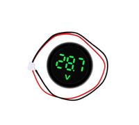 Voltmetro digitale ABS compatto Tester misurazione della tensione accurato a 2 fili per varie applicazioni Tester