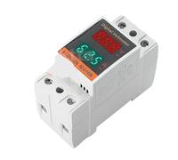 Voltmetro digitale AC 50-500V 0-100A Amperometro Rail regolabile Dispositivo di protezione da sovratensione e sottotensione Protezione da tensione