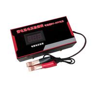 Voltmetro digitale accurato per 6 V 12 V 24 V 36 V | Lettura digitale stabile precisione piccole dimensioni per batterie acido utilizzate nei motocicli