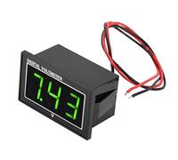 Voltmetro Digitale, Akozon Voltmetro Amperometro Digitale CC 0,56" Display LED Pannello di Voltaggio per Voltmetro CC Digitale ad Alta Precisione(DC2,5-30V-Verde)