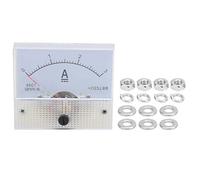 Voltmetro digitale amperometro 85C1 DC 0~3A, alta precisione con scala chiara e puntatore rosso - facile installazione, misura corrente stabile per quadri elettrici e banchi prov