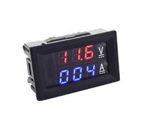 Voltmetro digitale Amperometro DC 0-100V AC60-500V 1A 10A 50A 100A Rosso Blu Display a LED Misuratori di tensione Tester Rivelatore(AC 60-500V no CT,0-100A)
