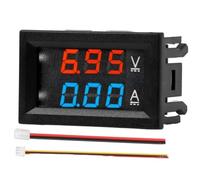 Voltmetro digitale amperometro DC0-100V 10A 50A 100A Amp Volt Amp Tester 0,56 pollici Display LED ad alta precisione for casa e ufficio(50A Diverter)