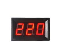 Voltmetro digitale con display a LED AC 70-500V 0.56 Voltmetro digitale Misuratore di tensione Rosso/Blu/Verde 110V 220V 380V Tester con display LED(1xGreen)