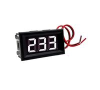 Voltmetro digitale con display a LED Voltmetro digitale a LED AC 70-500V 0,56" Misuratore di tensione Strumento di misura Volt 2 fili Display rosso verde blu(Red)