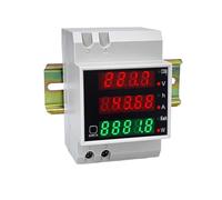 Voltmetro digitale multifunzione su guida Din Fattore di potenza attivo CA Amperometro energia elettrica D52-2047(Built-in CT,AC200V-450V)