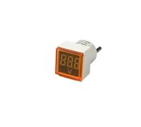 Voltmetro digitale Piazza Spina di UE AC220V Tester di tensione Meter Monitor di alimentazione Indicatore LED Lampada pilota Luce Display Voltmetro (Yellow)