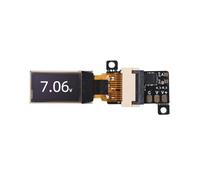 Voltmetro digitale, tester di tensione OLED, mini misuratore di tensione per progetti fai da te, rilevamento batteria, modifica auto, 0,5 pollici, ultra sottile, DC 0-30 V, per hobbisti elettronici e