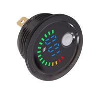 Voltmetro Impermeabile Del Voltmetro Visualizzatore Digitale Misuratore Della Batteria Tensioni LED Per Tester Tensione Della Batteria Uso Industriale Marino Automobilistico